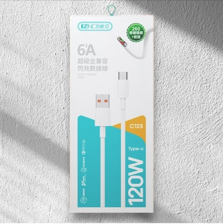 Cable Tipo Micro Super Carga Rapida 120W